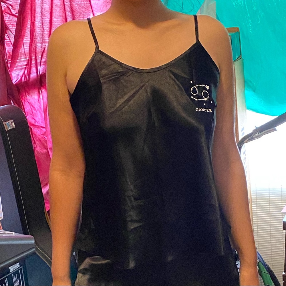 CANCER ZODIAC SILK TOP - Picture 8 of 8